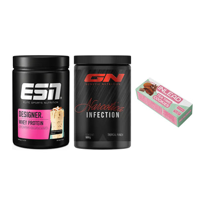 Home-Gym-Starter: ESN Designer + GN Narcotica + 5× INLEAD Tea Time – alle enthaltenen Artikel