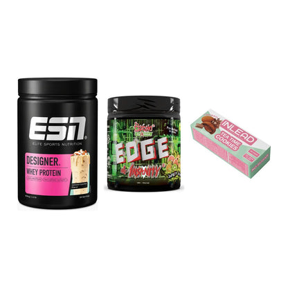 Home-Gym-Starter: ESN Designer + Psycho Pharma + 5× INLEAD Tea Time – alle enthaltenen Artikel