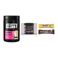 Home-Gym-Starter: ESN Designer + Applied Nutriti + 5× M&M Protein Bar – alle enthaltenen Artikel