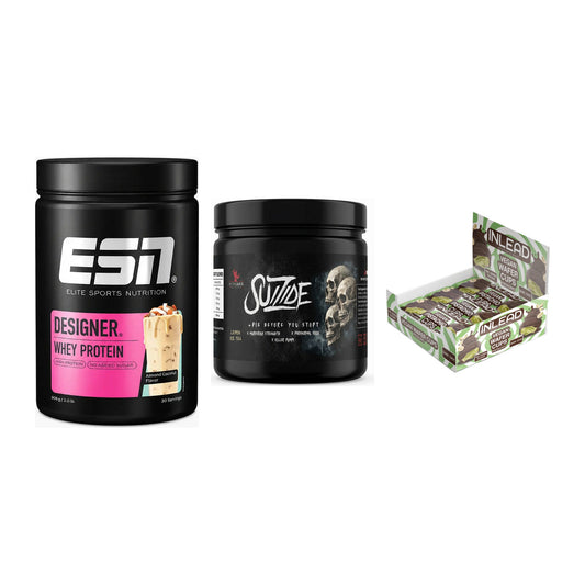 Home-Gym-Starter: ESN Designer + #GYMJUICE + 5× INLEAD Wafer – alle enthaltenen Artikel
