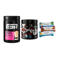Home-Gym-Starter: ESN Designer + Swedish Supplem + 5× Weider BAR – alle enthaltenen Artikel