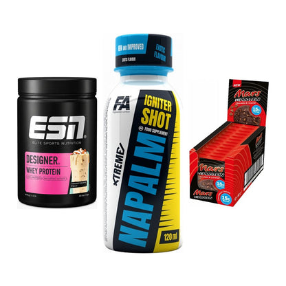 Home-Gym-Starter: ESN Designer + FA Nutrition + 5× Mars High – alle enthaltenen Artikel
