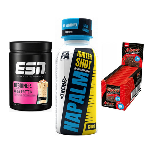 Home-Gym-Starter: ESN Designer + FA Nutrition + 5× Mars High – alle enthaltenen Artikel