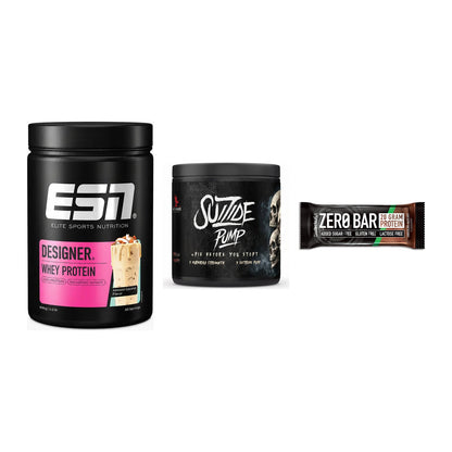 Home-Gym-Starter: ESN Designer + #GYMJUICE + 5× BioTech Zero – alle enthaltenen Artikel
