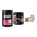 Home-Gym-Starter: ESN Designer + Swedish Supplem + 5× MaxiNutrition – alle enthaltenen Artikel