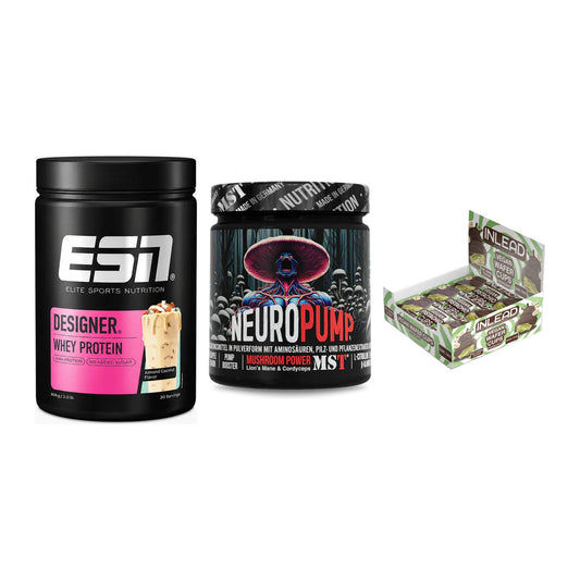 Home-Gym-Starter: ESN Designer + MST NeuroPump + 5× INLEAD Wafer – alle enthaltenen Artikel