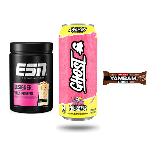 Home-Gym-Starter: ESN Designer + Ghost Energy + 5× Body Attack – alle enthaltenen Artikel