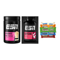 Home-Gym-Starter: ESN Designer + ESN Caffeine + 5× Wispy Protein – alle enthaltenen Artikel