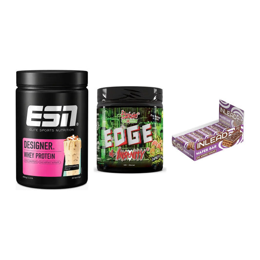 Home-Gym-Starter: ESN Designer + Psycho Pharma + 5× INLEAD Wafer – alle enthaltenen Artikel