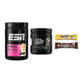 Home-Gym-Starter: ESN Designer + #GYMJUICE + 5× M&M Protein Bar – alle enthaltenen Artikel