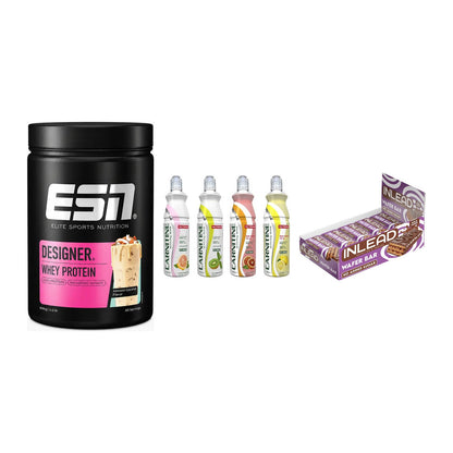 Home-Gym-Starter: ESN Designer + Nutrend Activit + 5× INLEAD Wafer – alle enthaltenen Artikel