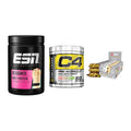Home-Gym-Starter: ESN Designer + Cellucor C4 + 5× MaxiNutrition – alle enthaltenen Artikel