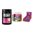 Home-Gym-Starter: ESN Designer + AK47 Labs + 5× Snickers High – alle enthaltenen Artikel