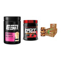 Home-Gym-Starter: ESN Designer + Scitec Hot + 5× MaxiNutrition – alle enthaltenen Artikel