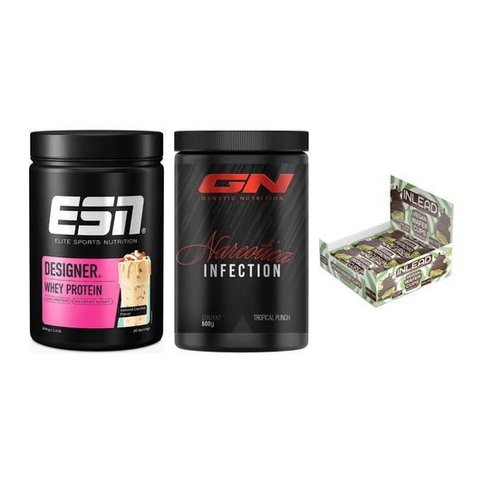 Home-Gym-Starter: ESN Designer + GN Narcotica + 5× INLEAD Wafer – alle enthaltenen Artikel
