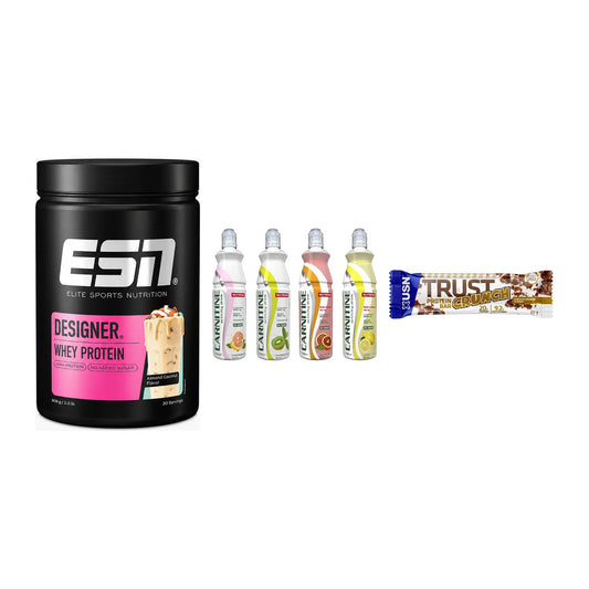 Home-Gym-Starter: ESN Designer + Nutrend Activit + 5× USN TRUST – alle enthaltenen Artikel