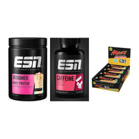 Home-Gym-Starter: ESN Designer + ESN Caffeine + 5× Mars Low Sugar
