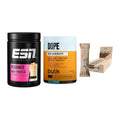 Home-Gym-Starter: ESN Designer + Bulk Dope + 5× Barebells Vegan – alle enthaltenen Artikel