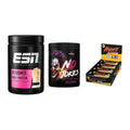 Home-Gym-Starter: ESN Designer + Peak No Jokes + 5× Mars Low Sugar – alle enthaltenen Artikel