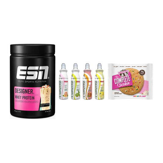 Home-Gym-Starter: ESN Designer + Nutrend Activit + 5× Lenny & Larry – alle enthaltenen Artikel
