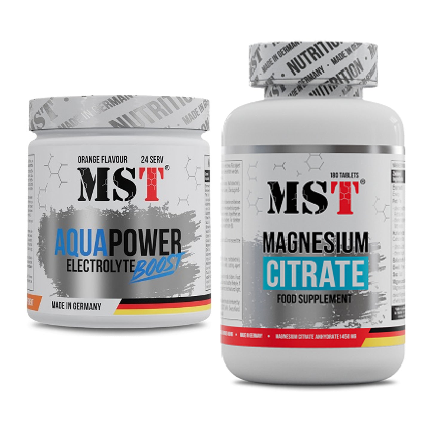 Hydrations-Set: MST Aqua Power + MST Magnesium Citrat – alle enthaltenen Artikel
