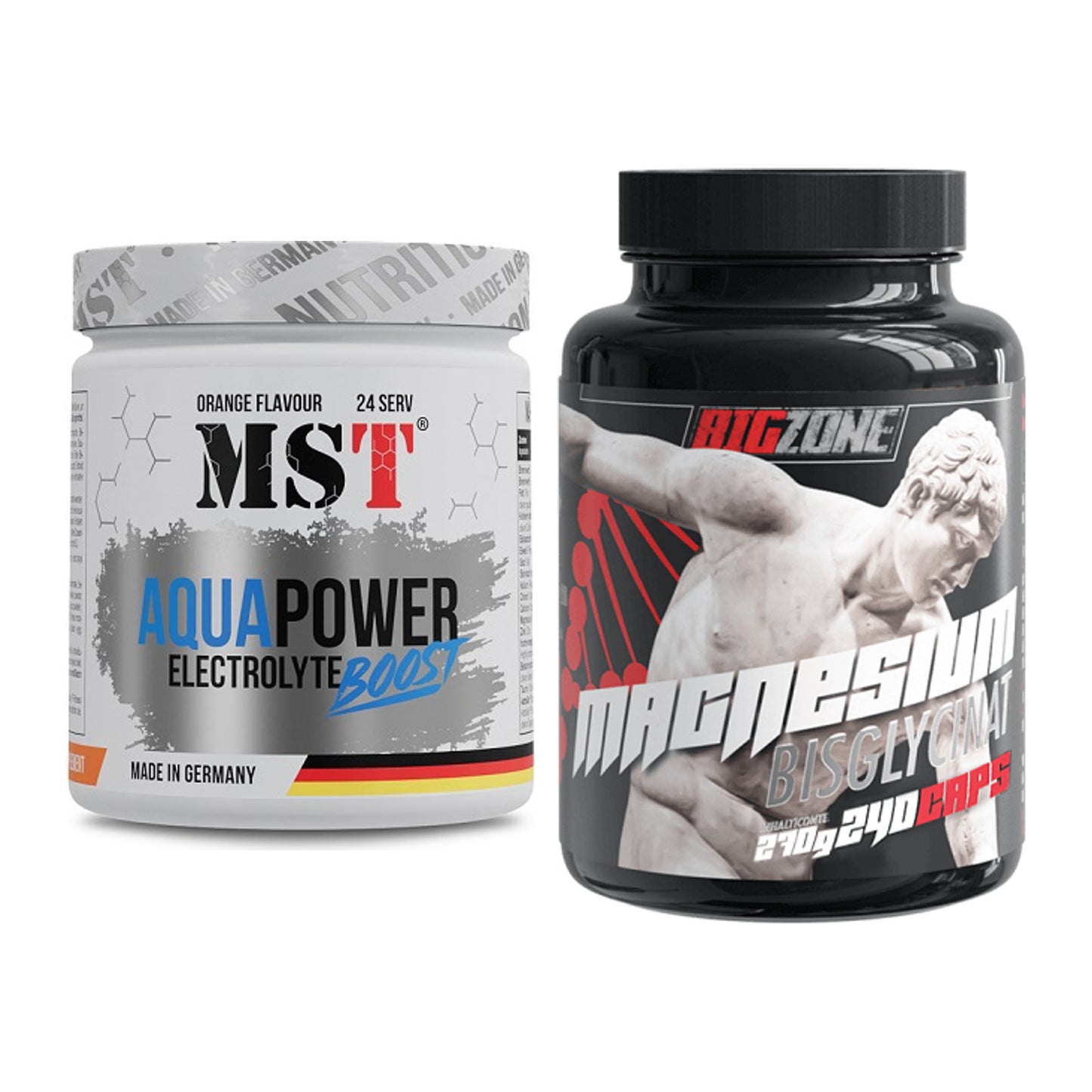 Hydrations-Set: MST Aqua Power + Big Zone Magnesium – alle enthaltenen Artikel