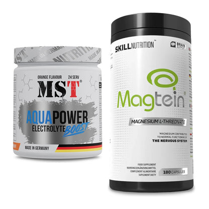 Hydrations-Set: MST Aqua Power + Skill Nutrition Magnesium – alle enthaltenen Artikel