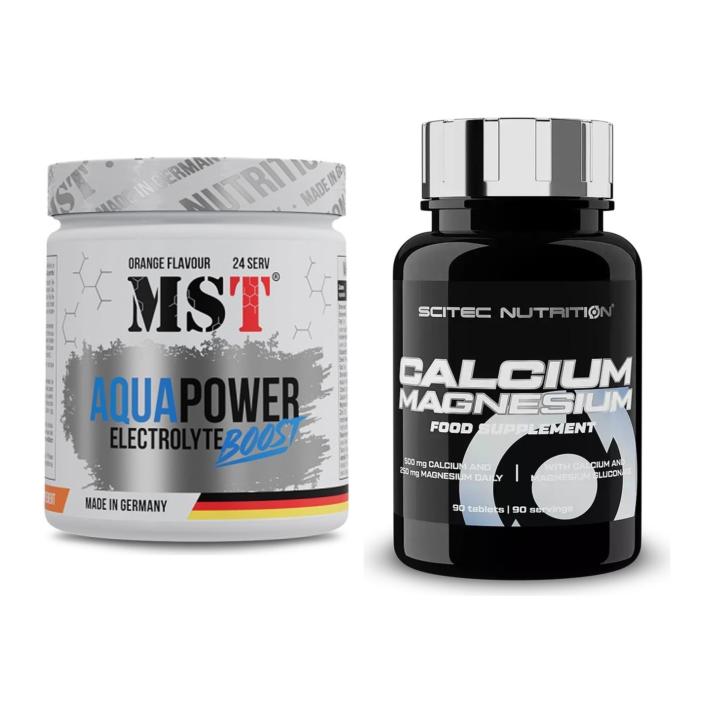 Hydrations-Set: MST Aqua Power + Scitec Calcium Magnesium – alle enthaltenen Artikel