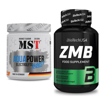 Hydrations-Set: MST Aqua Power Electrolyte Boost + BioTech ZMB – alle enthaltenen Artikel