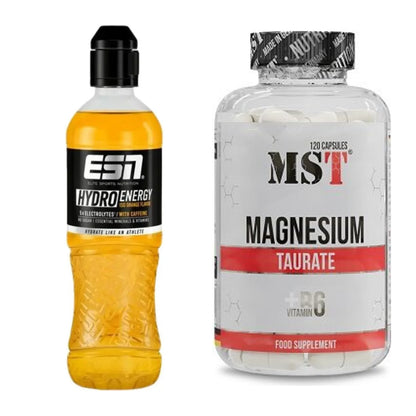 Hydrations-Set: ESN HydroEnergy (Elektrolyte) + MST Magnesium Taurat – alle enthaltenen Artikel
