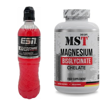 Hydrations-Set: ESN HydroCharge + MST Magnesium Bisglycinat – alle enthaltenen Artikel