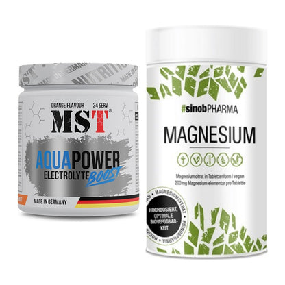 Hydrations-Set: MST Aqua Power + Sinob Magnesium Citrat – alle enthaltenen Artikel