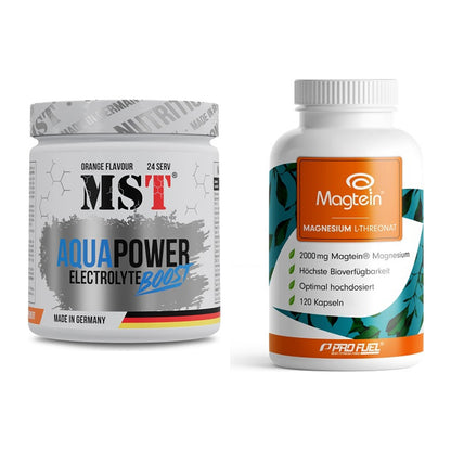 Hydrations-Set: MST Aqua Power + ProFuel Magnesium – alle enthaltenen Artikel