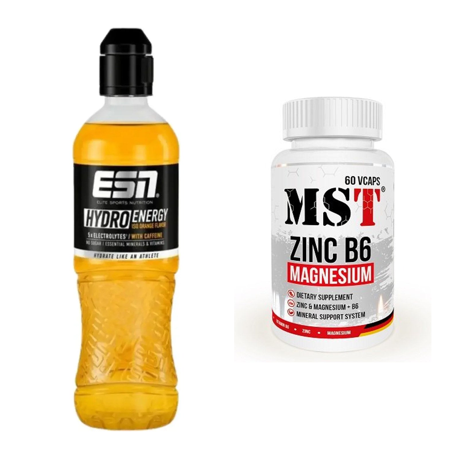 Hydrations-Set: ESN HydroEnergy + MST Zinc + Magnesium + B6 – alle enthaltenen Artikel