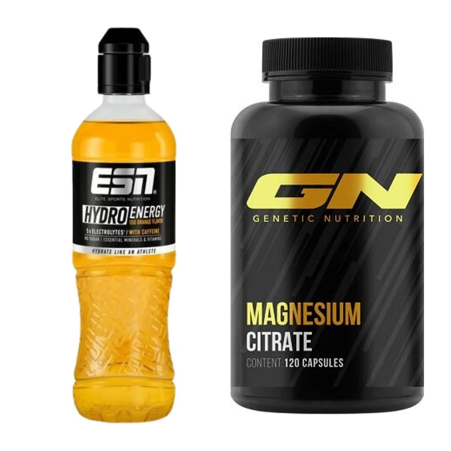 Hydrations-Set: ESN HydroEnergy (Elektrolyte) + GN Magnesium Citrate – alle enthaltenen Artikel