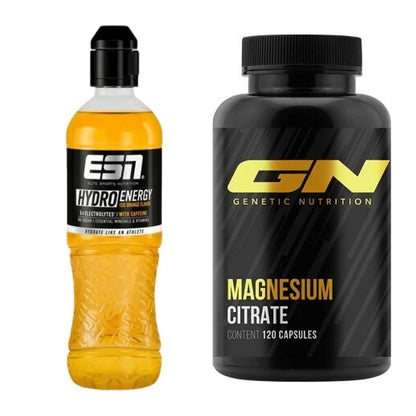 Hydrations-Set: ESN HydroEnergy (Elektrolyte) + GN Magnesium Citrate – alle enthaltenen Artikel