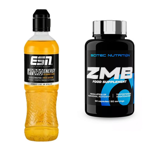Hydrations-Set: ESN HydroEnergy (Elektrolyte) + Scitec ZMB – alle enthaltenen Artikel