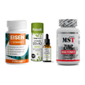 Immun-Set: ProFuel EISEN + Sinob Vitamin D3 + MST Zinc Chelate – alle enthaltenen Artikel