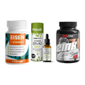 Immun-Set: ProFuel EISEN + Sinob Vitamin D3 + Big Zone Zink – alle enthaltenen Artikel