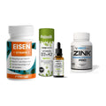 Immun-Set: ProFuel EISEN + Sinob Vitamin D3 + NNT Zink 50mg – alle enthaltenen Artikel