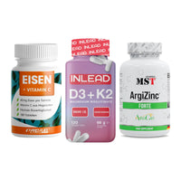 Immun-Set: ProFuel EISEN + INLEAD Vitamin D3 + MST ArgiZinc
