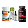 Immun-Set: ProFuel EISEN + Sinob Vitamin D3 + Body Attack Zink – alle enthaltenen Artikel