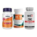 Immun-Set: Now Foods Vitamin + ProFuel Vitamin + MST Zinc Chelate – alle enthaltenen Artikel