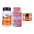 Immun-Set: Now Foods Vitamin + INLEAD Vitamin D3 + ESN Zinc – alle enthaltenen Artikel