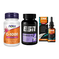 Immun-Set: Now Foods Vitamin + ESN Vitamin D3 + ProFuel Zink – alle enthaltenen Artikel