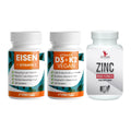 Immun-Set: ProFuel EISEN + ProFuel Vitamin + #GYMJUICE ZINC – alle enthaltenen Artikel