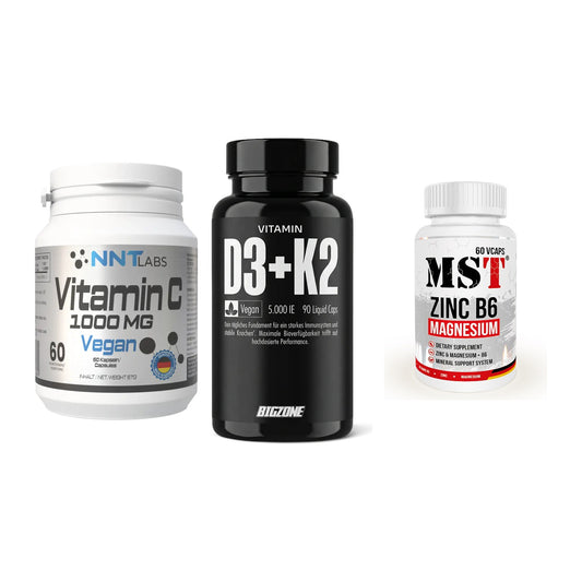 Immun-Set: NNT Vitamin C + Big Zone Vitamin + MST Zinc – alle enthaltenen Artikel