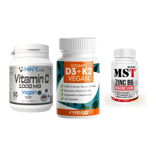 Immun-Set: NNT Vitamin C + ProFuel Vitamin + MST Zinc – alle enthaltenen Artikel