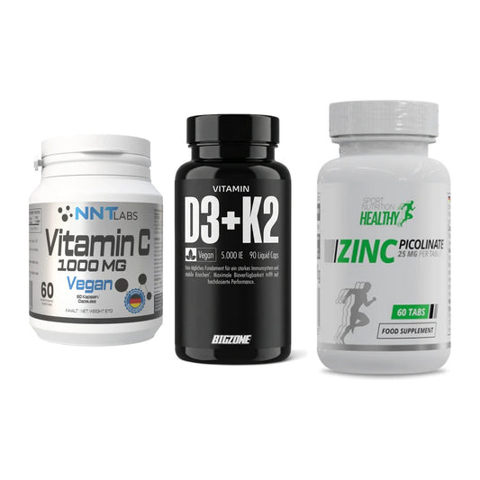 Immun-Set: NNT Vitamin C + Big Zone Vitamin + MST Healthy Zinc – alle enthaltenen Artikel