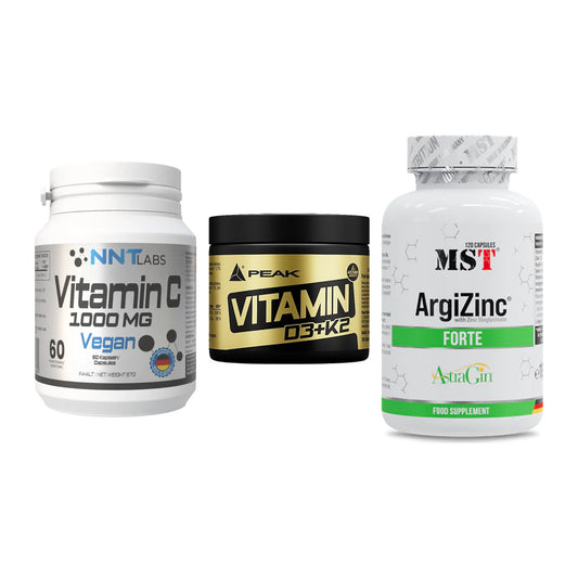 Immun-Set: NNT Vitamin C + Peak Vitamin + MST ArgiZinc – alle enthaltenen Artikel